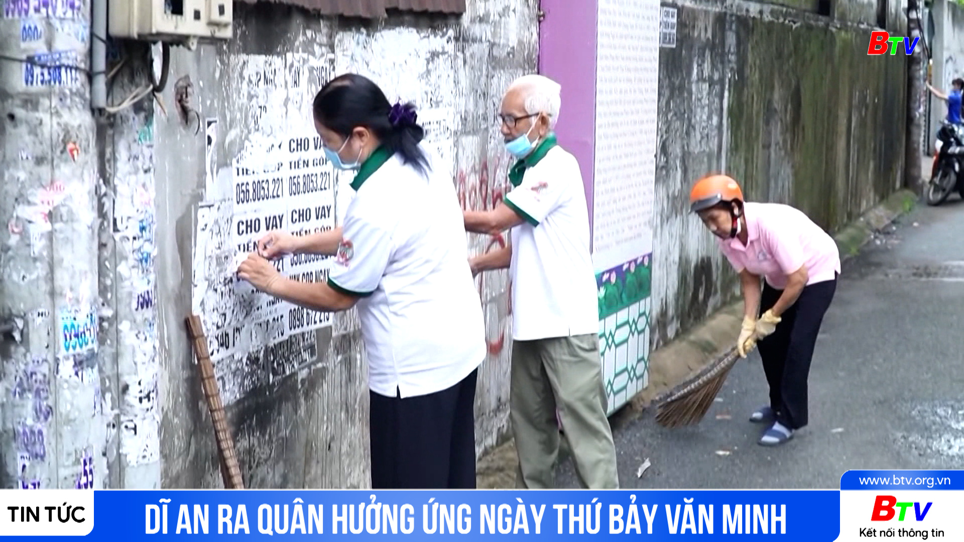 Dĩ An ra quân hưởng ứng Ngày thứ Bảy văn minh